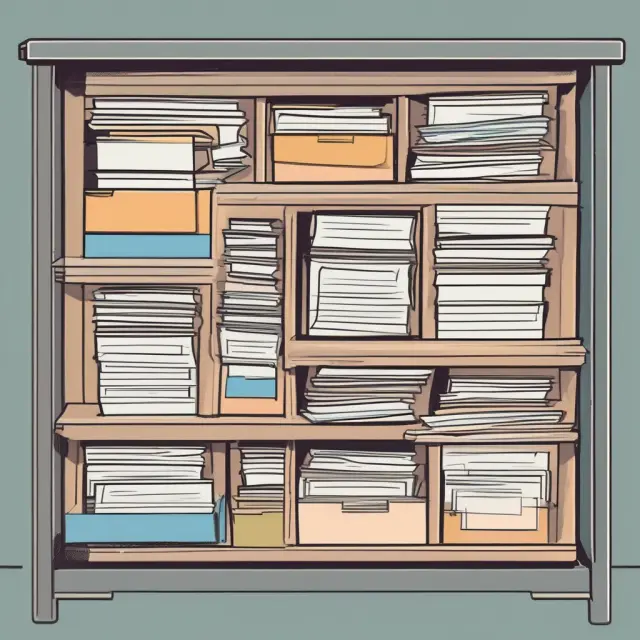 An organized filing cabinet filled with neatly categorized receipts and documents representing the best practices for maintaining accurate records of ordinary and necessary business expenses.
