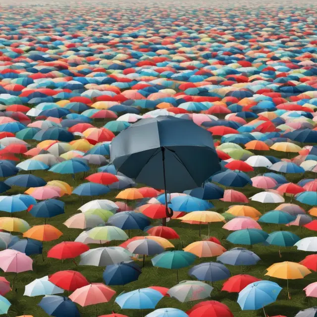 Insurance companies and reinsurers collaborate, sharing umbrellas to cover expansive risky terrain