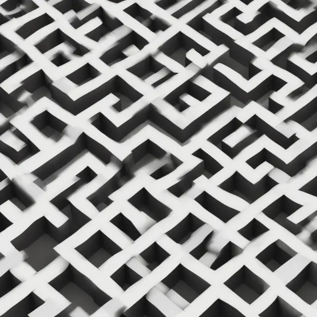 A maze symbolizing frequent questions about the OSH Act, with pathways leading to covered employees, compliance, penalties, and more.