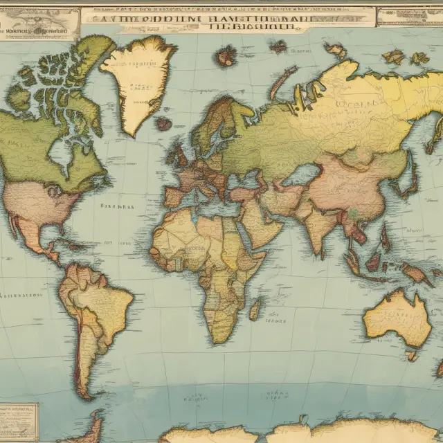 Moral dilemma for investors as a world map illustrates controversial odious debts and their geopolitical implications
