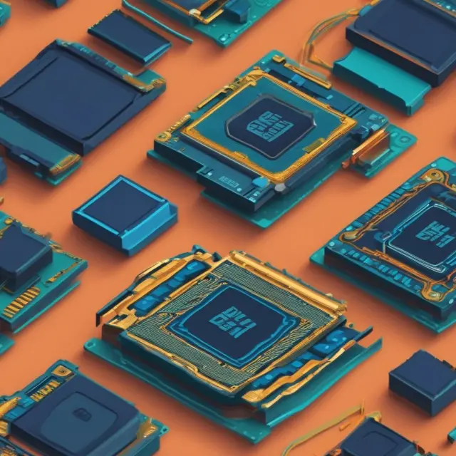 Two partners - Intel (traditional OEM) and Dell (VAR) - engaging in a dynamic business dance, symbolizing their symbiotic relationship in the tech industry.