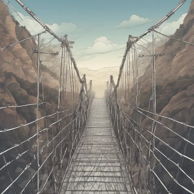 A bridge connecting blockchains and off-chain solutions, scaling transaction volumes for a growing cryptocurrency landscape