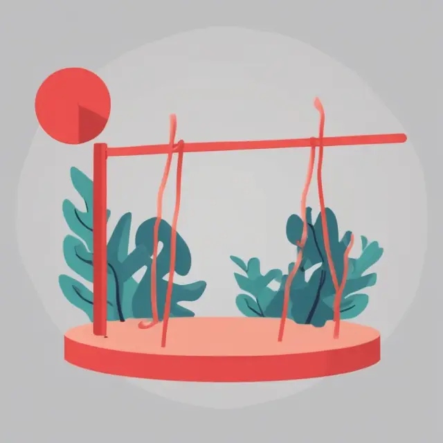 Image of a balanced seesaw with a red herring on one end and an offering circular on the other, representing their distinct roles in investment processes