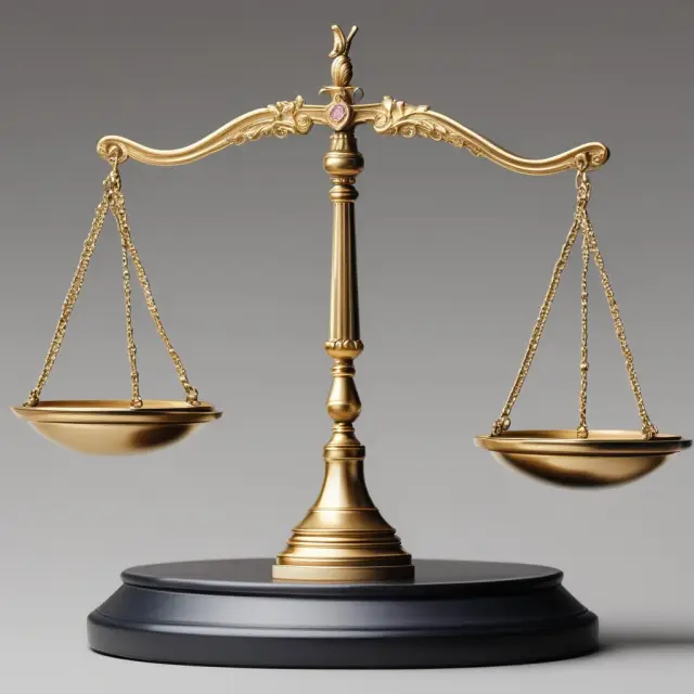 Underwriting syndicate depicted as a balance scale, symbolizing the assessment of issuer