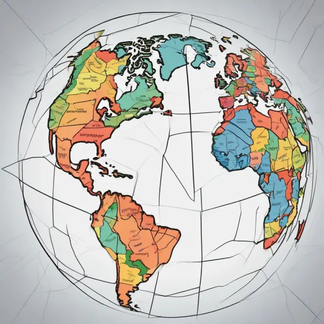 A globe illustrating Offshoring as an international business strategy, connecting various aspects: Business Processes (outsourcing), Investing, and Banking.