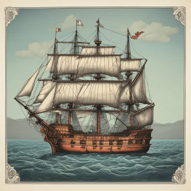 A fleet of offshore mutual funds navigating the sea, symbolizing international tax advantages.