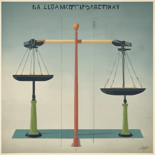 A visual representation of the differences in regulatory frameworks between offshore and domestic mutual funds, illustrated as a seesaw balancing jurisdictions with varying degrees of regulation.