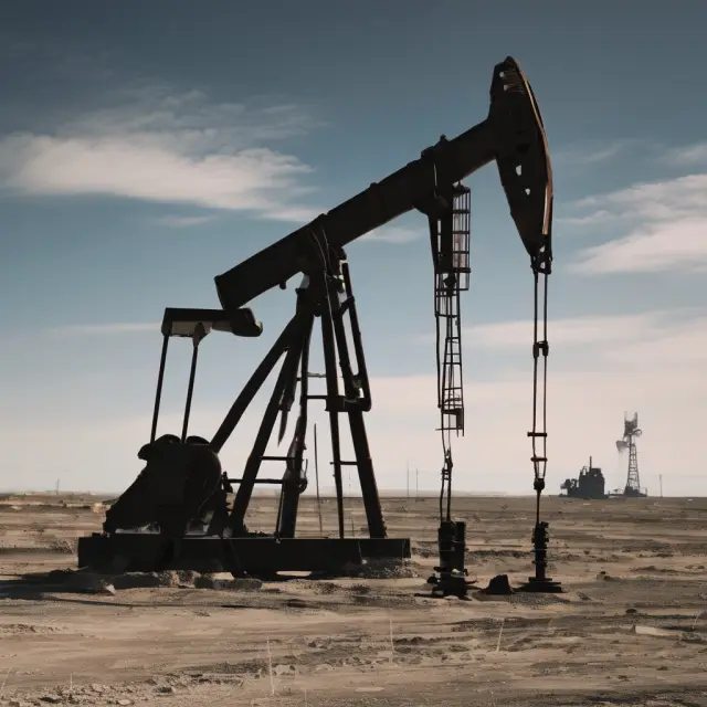Oil field image: A metaphorical treasure trove concealed deep within the Earth, awaiting discovery