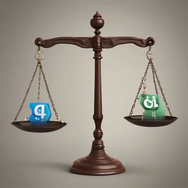 Government policy hand balancing oil and natural gas prices on two scales