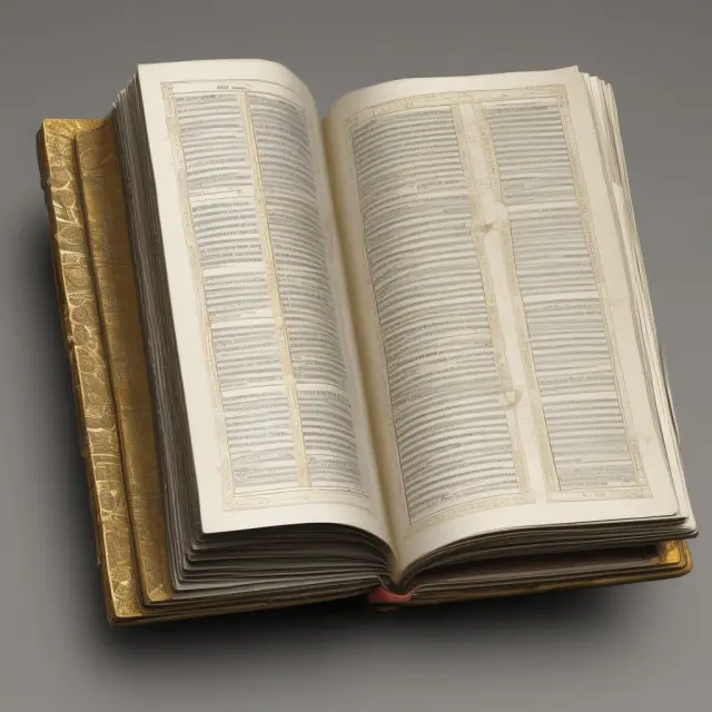Golden ledger pages for on account transactions, silver payables to illustrate financial records