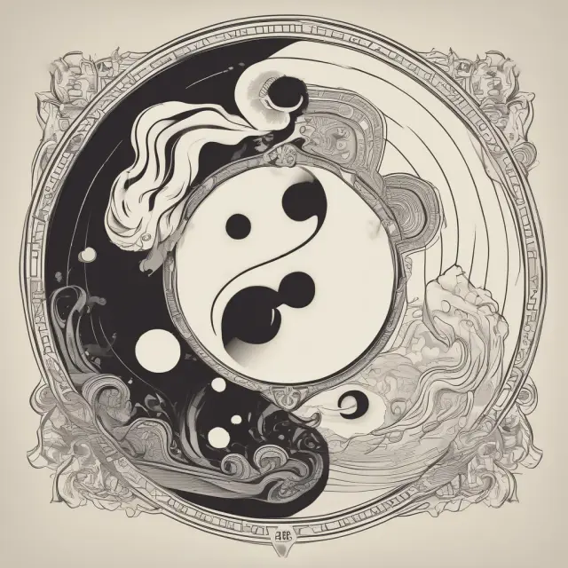 Two yin-yang symbols, one representing a bank holding company and the other a non-financial holding company, illustrating their symbiotic relationship in the financial industry
