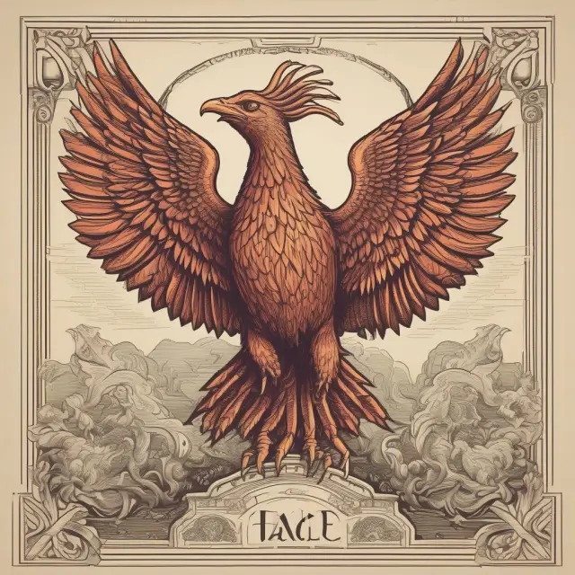 Image of a majestic phoenix rising above a traditional bank building, representing the evolution of single-bank holding companies