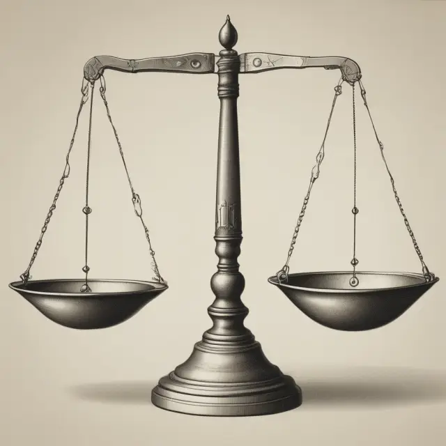 Balanced scales represent two-tailed tests, symbolizing the neutrality and flexibility in evaluating differences from both directions.
