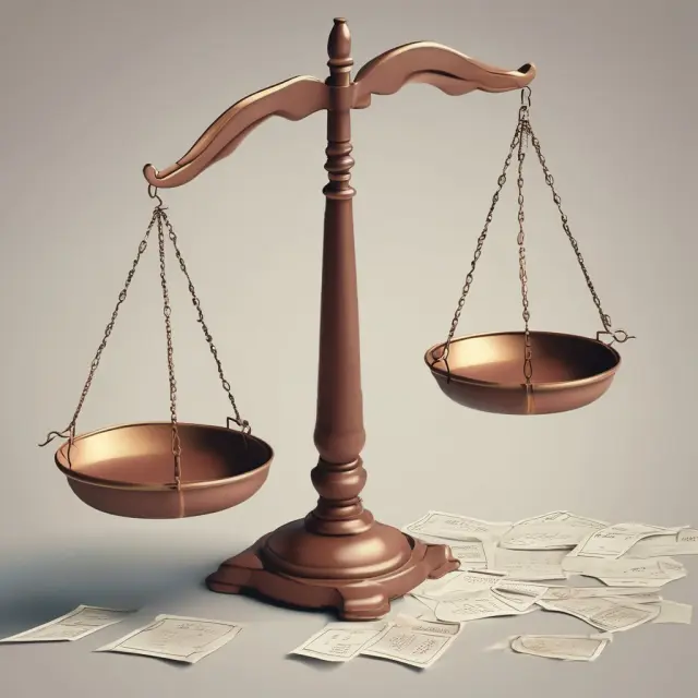 One-time items on a balance scale affecting net income calculation