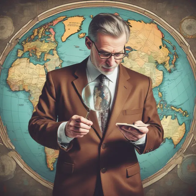 An institutional investor examining the globe to identify onerous contracts that impact companies