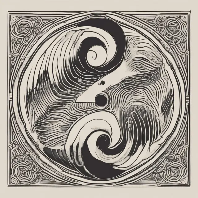 Scales with interconnected yin-yang halves symbolize Opco and Propco, emphasizing their distinct financing roles in real estate.