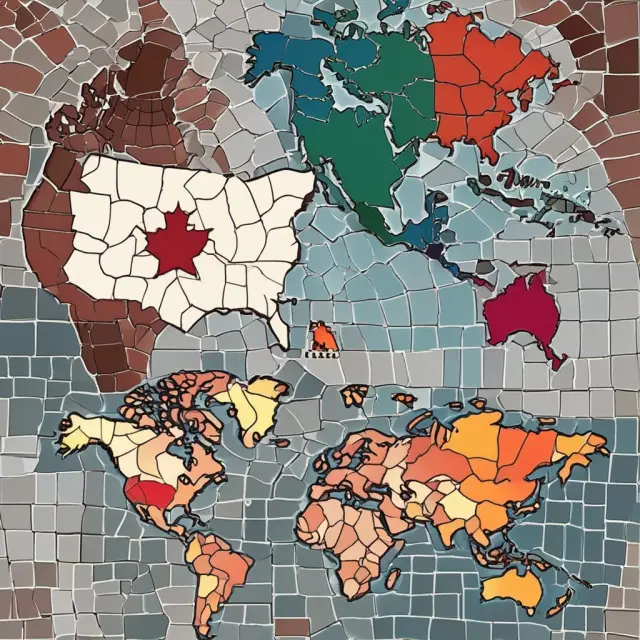 Russia, US, China, and Canada
