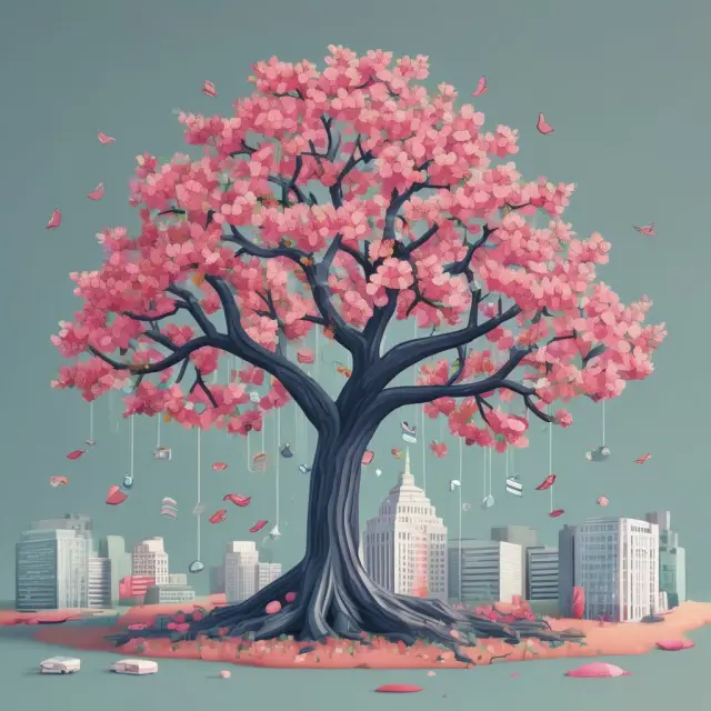 Monzo tree illustrating successful open banking implementations against a backdrop of security challenges and legacy issues