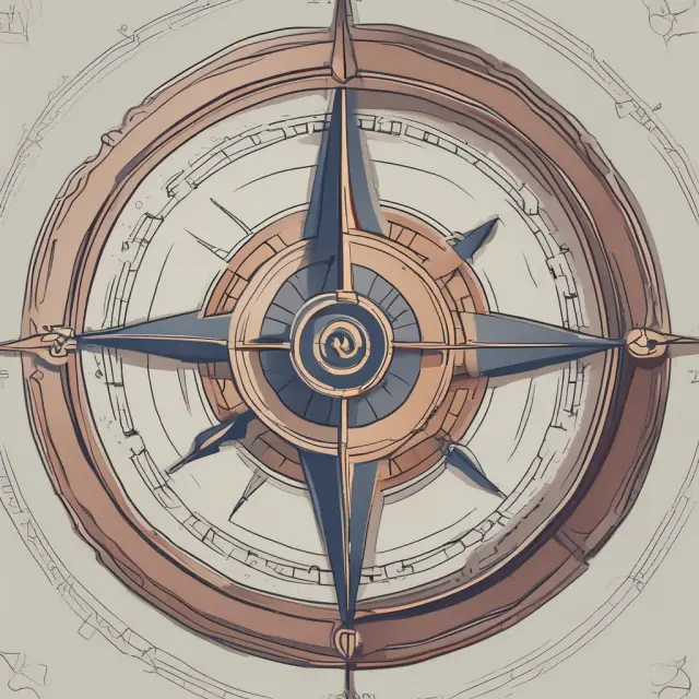 A compass with PSD2 (Payment Services Directive 2) and GDPR (General Data Protection Regulation) symbols guiding open banking.