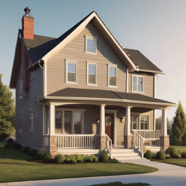 An open-end mortgage illustrated as a combination of a traditional mortgage and a revolving credit line