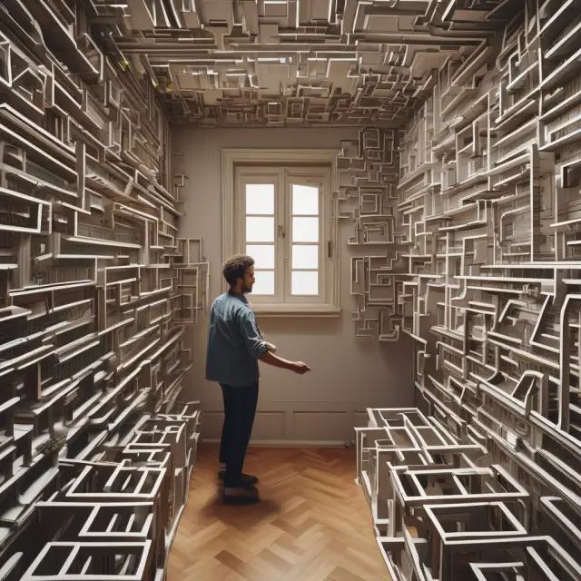 Homeowner skillfully maneuvers through a maze of open-end mortgage strategies to optimize finances