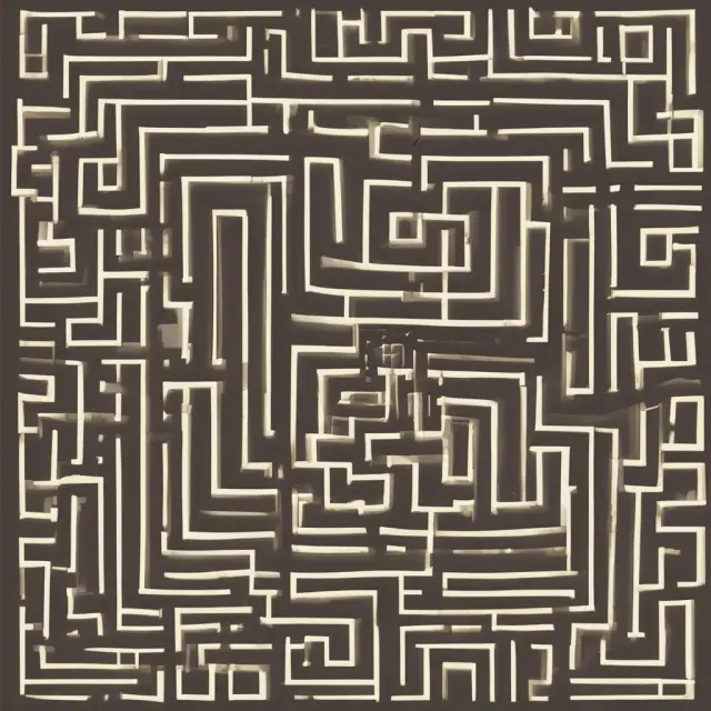 An intricate maze illustrating the comparison between Open-End and Closed-End Leases with labels for Mileage, Flexibility, Purchasing Options, and Depreciation Risk