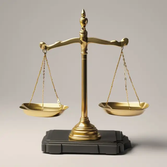 A golden scale balancing flexible payment terms against gold bars, representing open-end leases