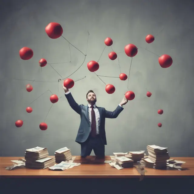 Broker managing open trades and equity balances for multiple clients