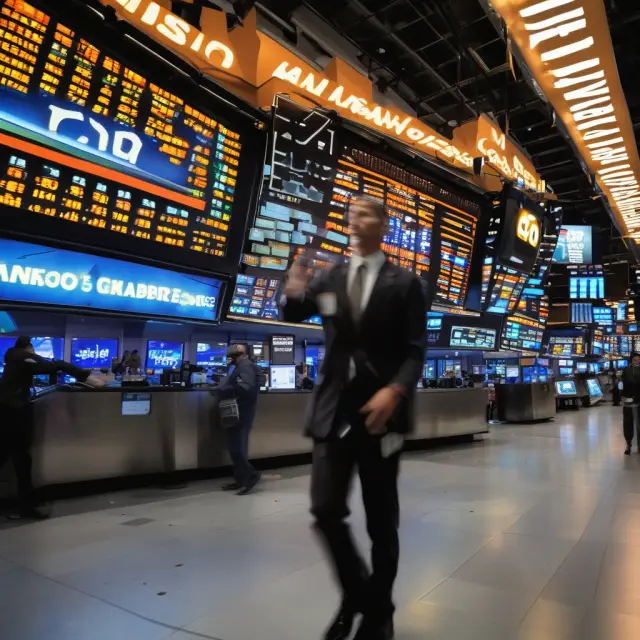Two dancers, limit and market OIOs, gracefully illustrating control and speed during the opening cross on Nasdaq.