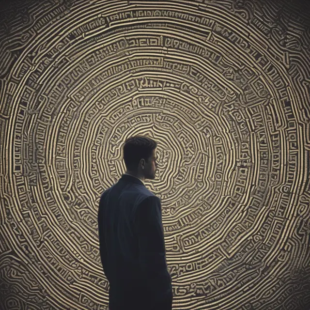 A trader examining intricate opening price patterns to uncover valuable trading insights