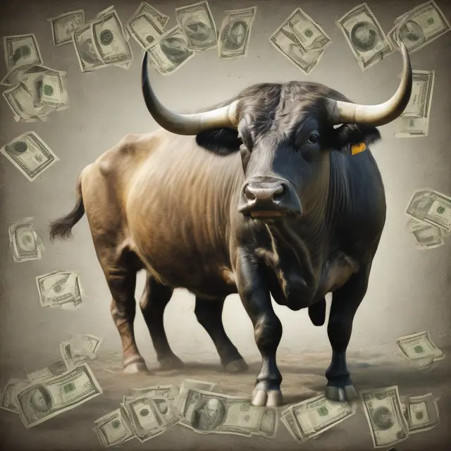 Bull generating cash from sales in a field of wheat: Operating Cash Flow Margin Analysis