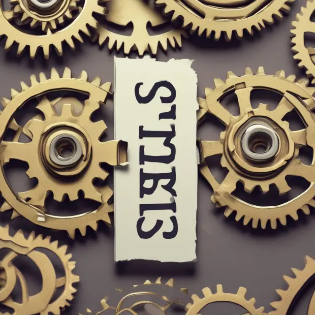 Gears symbolizing Operating Expense Ratio (OER) and Capitalization Rate (Cap Rate), demonstrating their unique importance in assessing real estate investment profitability.
