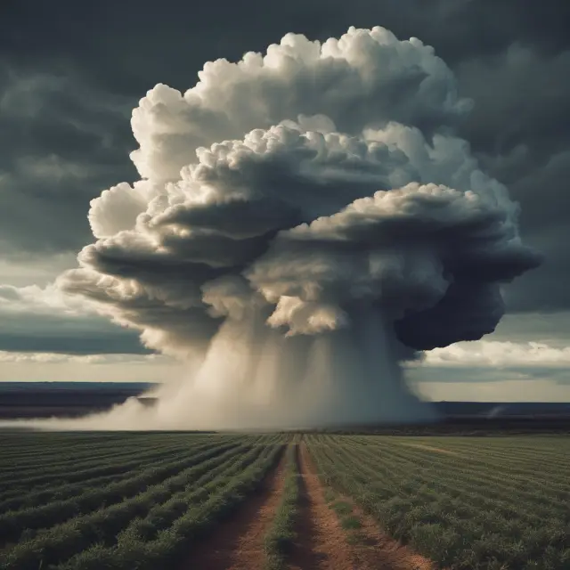 An image of ominous, turbulent clouds representing an operating loss with a company