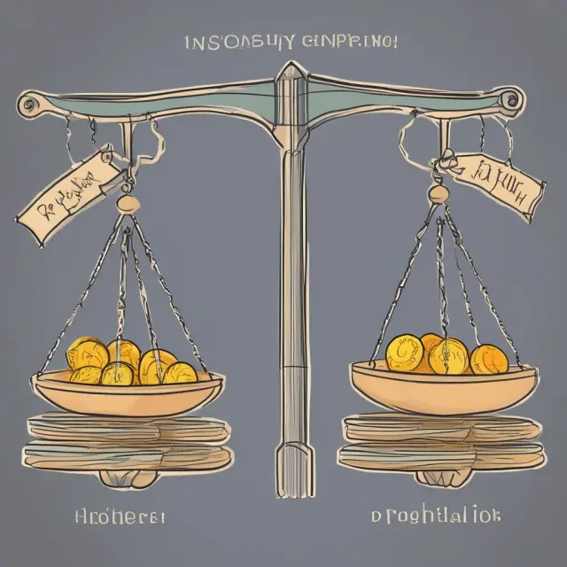 Image showing two connected scales labeled 
