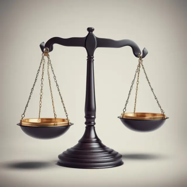 Two balanced scales with one tipping towards balance sheets, signifying the shift towards recognizing operating leases on financial statements