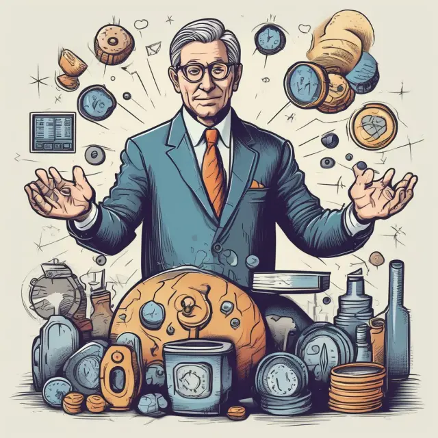 A central banker manipulating the economy with monetary policy tools including discount rates, open market operations, forward guidance, and repo transactions.