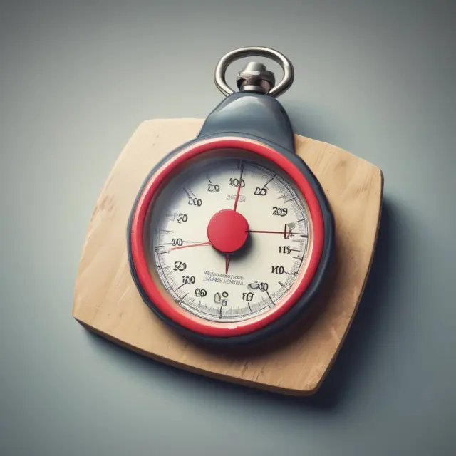 Scales symbolizing opportunity cost balanced against market trends