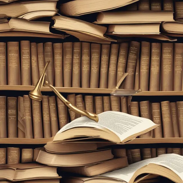 Oprah Winfrey wielding a golden gavel over open books, symbolizing her impact on turning titles into best sellers.