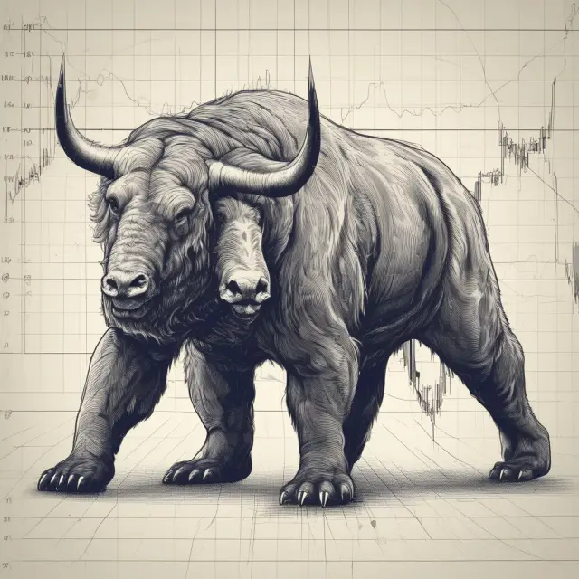 Bull and bear charts symbolizing technical analysis optimization in finance