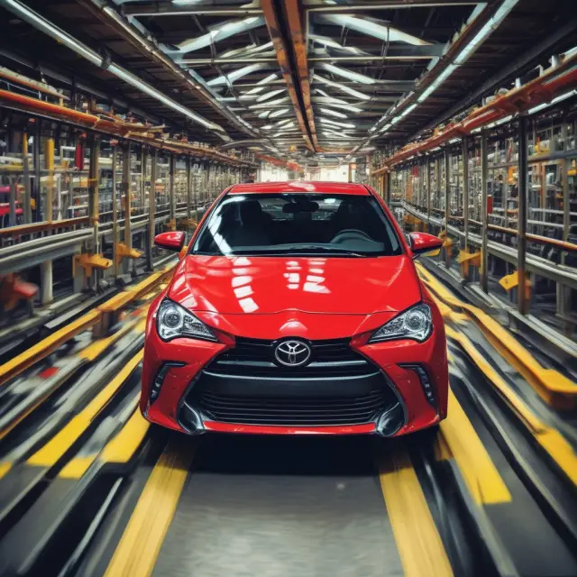Visual representation of Toyota