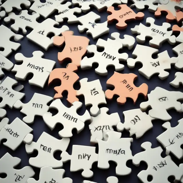 Option market puzzle: diverse strategies depicted by different puzzle pieces with varying margin requirements
