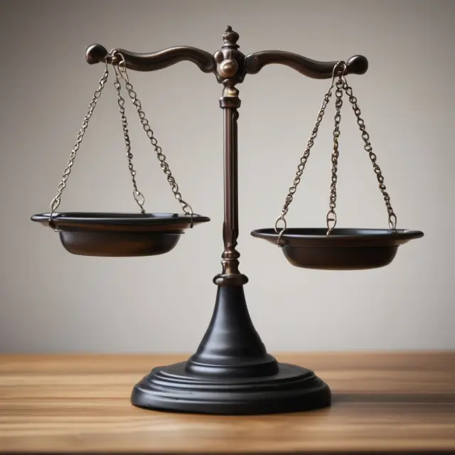 Negotiators weighing options for the perfect option pool deal on a balanced scale. Startup growth vs. investor ownership.