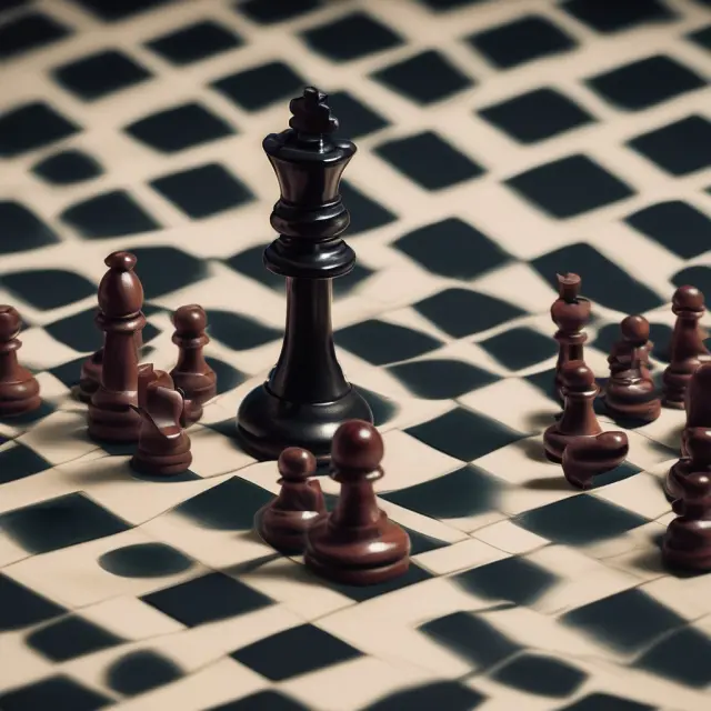A chessboard illustrating the differences between American and European options as flexible versus fixed expiration
