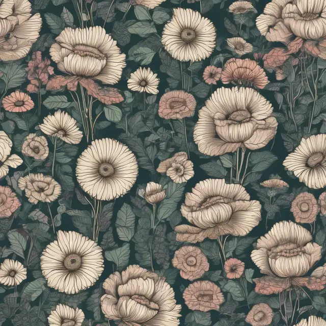 A European-style futures option as a beautiful, time-limited flower, whose petals open and close based on the changing underlying asset