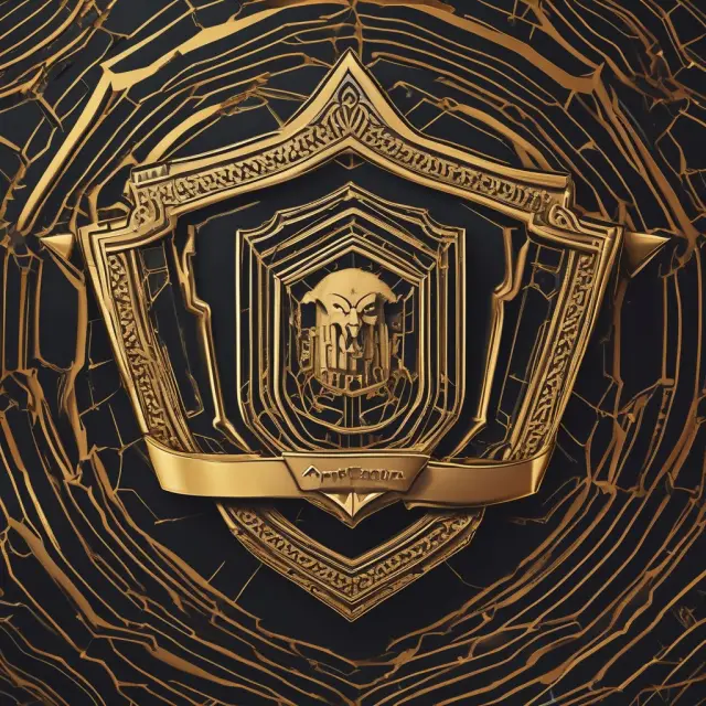 A shield bearing the CFTC logo and an NFA badge overseeing a golden web of interconnected contracts, illustrating regulatory oversight for options on futures.