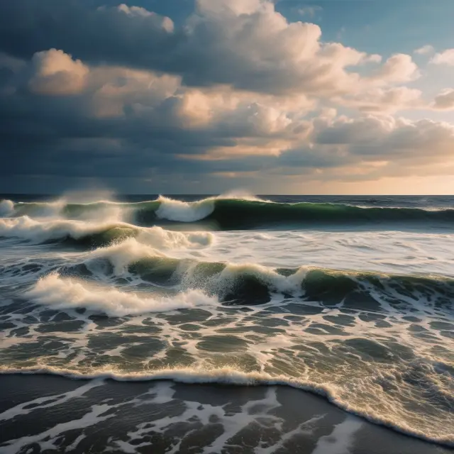 Image of Sarbanes-Oxley Act creating turbulent waters, symbolizing regulatory crackdown on options backdating deception