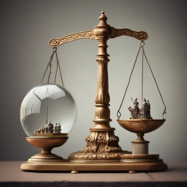 Options backdating and transparency balance on an ancient scale