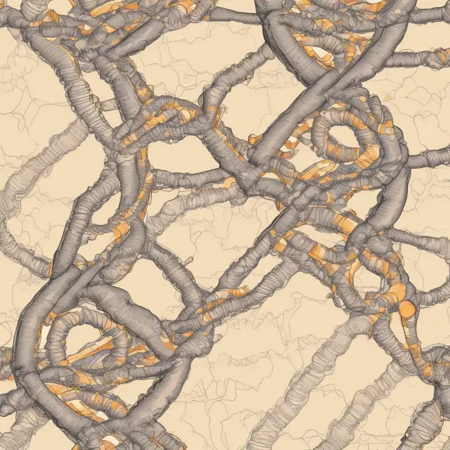 An Orange Book shaped like a double helix DNA molecule symbolizing the intertwined drug approval process and patent protection