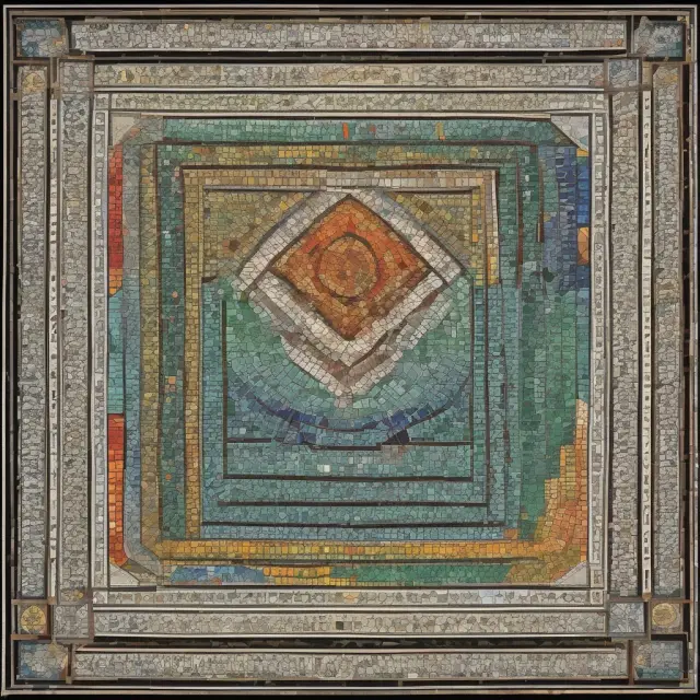 An intricate order book mosaic illustrates investor intent through various buy and sell orders, showcasing market transparency for informed decisions.