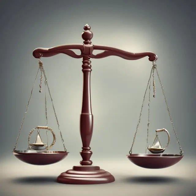 An image of a balanced scale with a pendulum, symbolizing FAQs addressing order imbalances in the midst of financial storms.